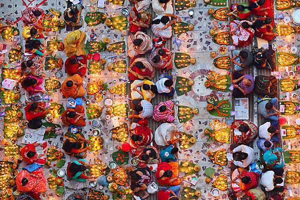 Photograph Noor Ahmed Gelal Congregational Prayer on One Eyeland
